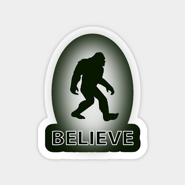 I Believe In Squatch Sticker by HandymanJake